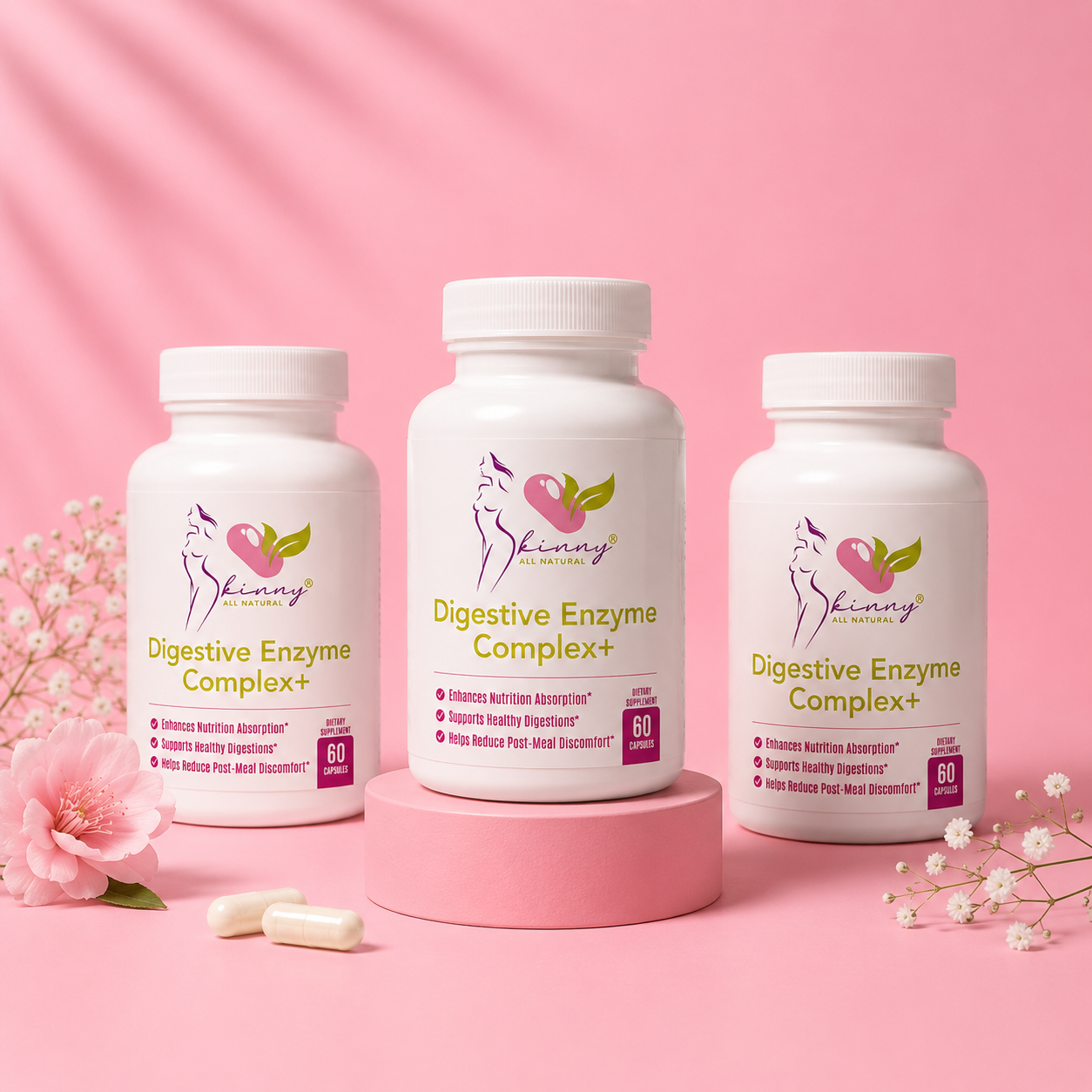 KIT ENZIMAS DIGESTIVAS 3 Meses