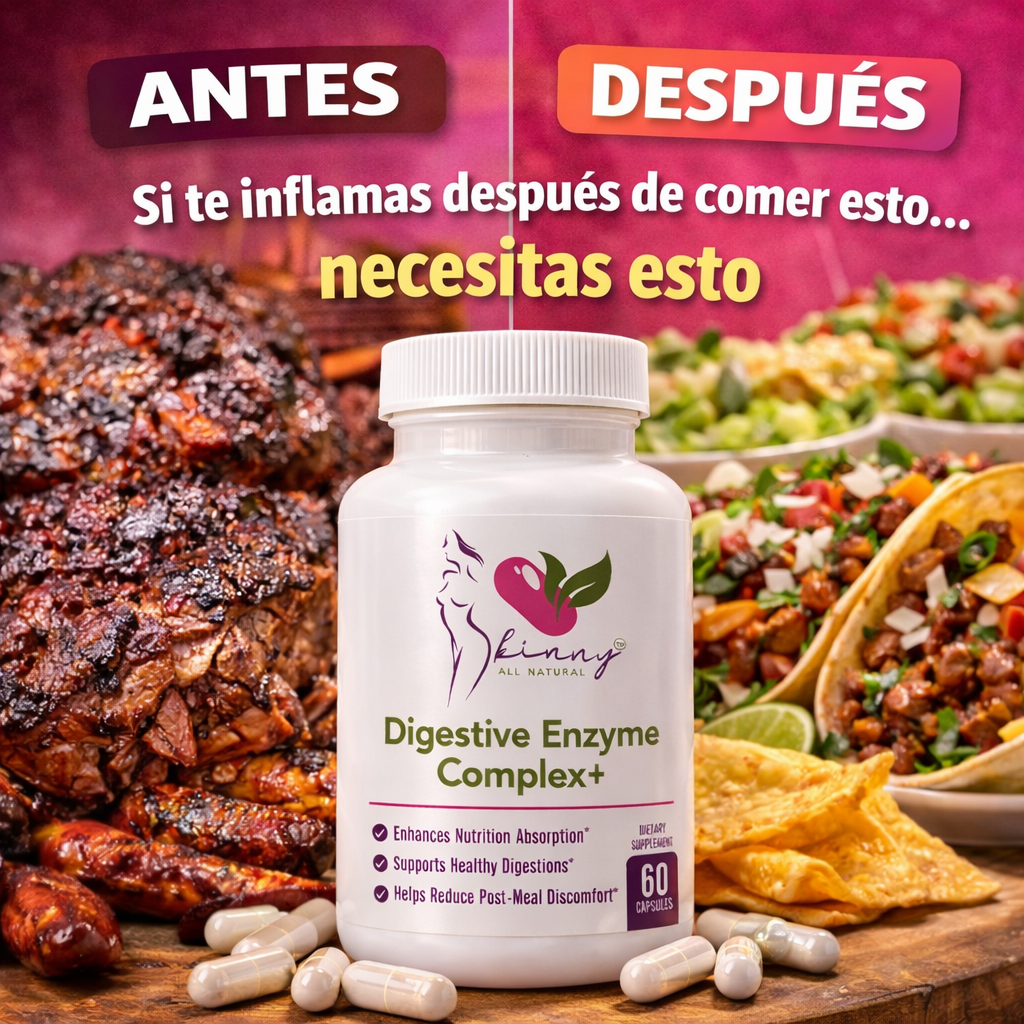 KIT 1 MES ENZIMAS DIGESTIVAS