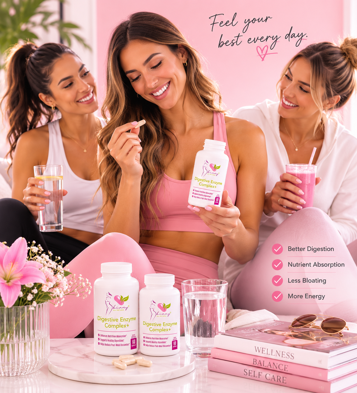 KIT ENZIMAS DIGESTIVAS 3 Meses
